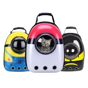 Balo Phi Hành Gia Ô Tròn Vận Chuyển Chó Mèo