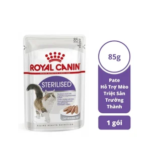 Pate Cho Mèo Triệt Sản Trưởng Thành Royal Canin Sterilised Adult 85g
